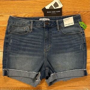 MARC NEW YORK jeans high rise short sz 12 new
